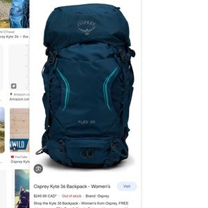 Hiking backpack Osprey Kyte 36